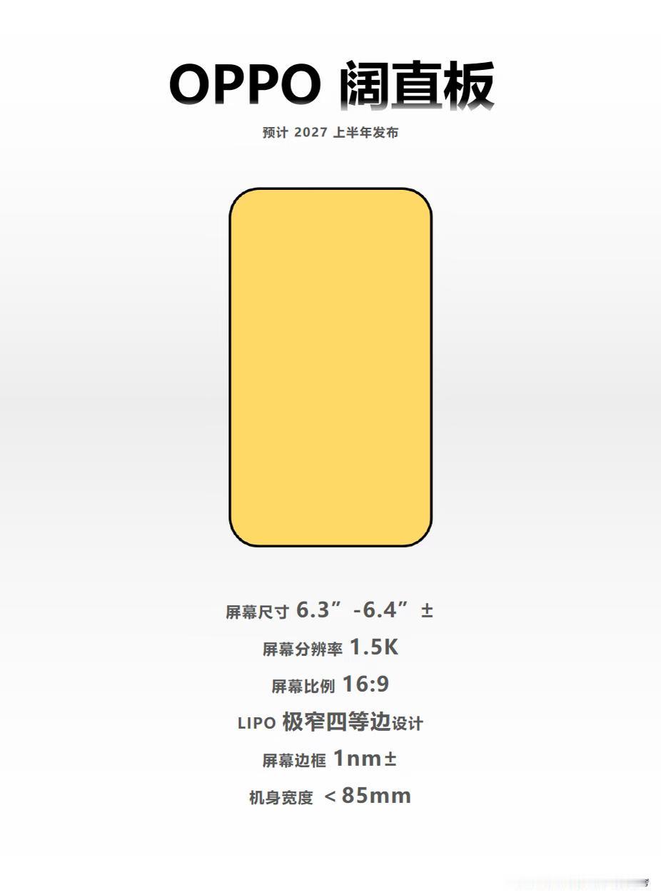 OPPO与荣耀阔直板蓄势待发，安卓阵营迎来新形态

目前，阔直板手机市场由华为P