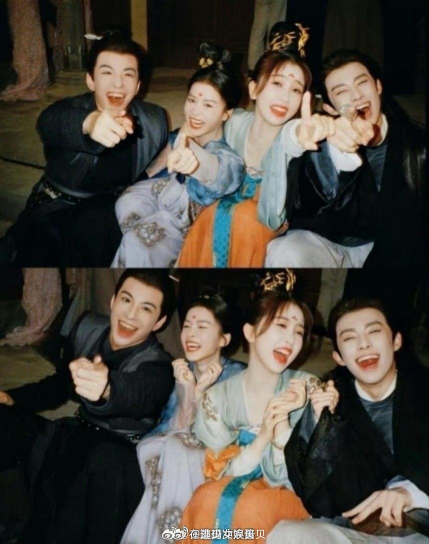 自从《苍兰诀》爆火后，有的剧连杀青方式也学了去 