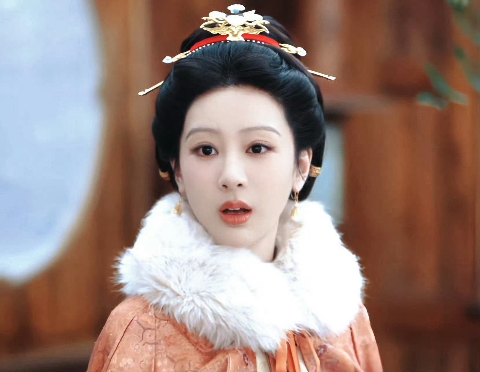 杨紫李祯观音造型来了💜杨紫李祯 💜杨紫李祯台词 晚风轻踩着云朵，月亮在贩售快