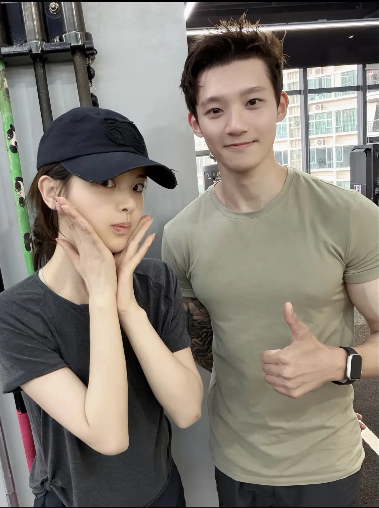 自律的超越！健身加一！！忙了一天还去健身，太牛了！ cr来源见评论区