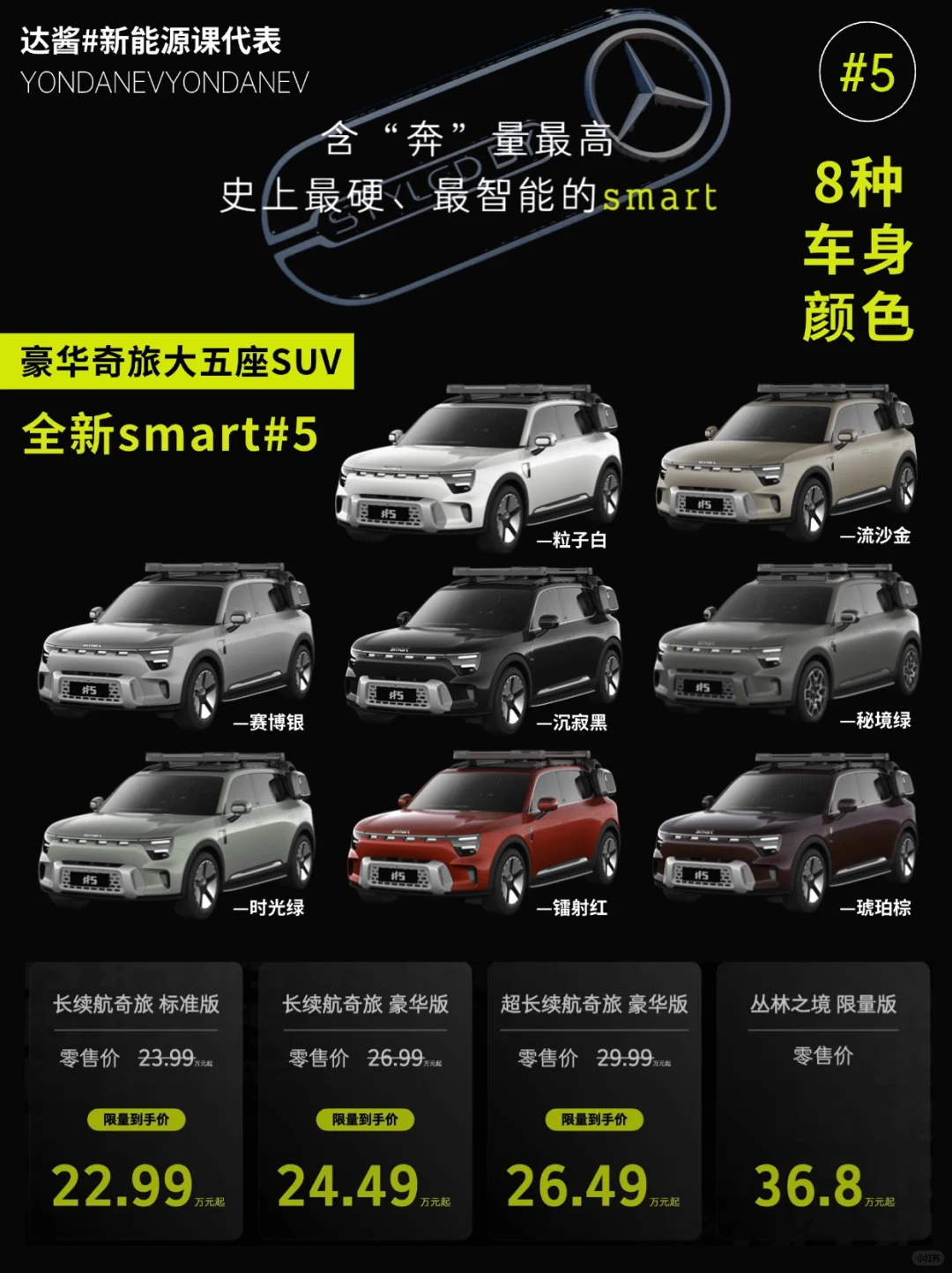 女生也成功种草🏕️全新smart