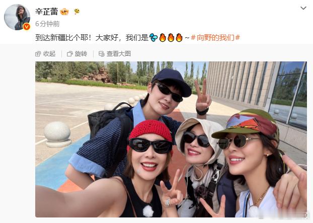 辛芷蕾晒与李宇春倪妮高叶合照辛芷蕾晒与李宇春倪妮高叶自拍111 