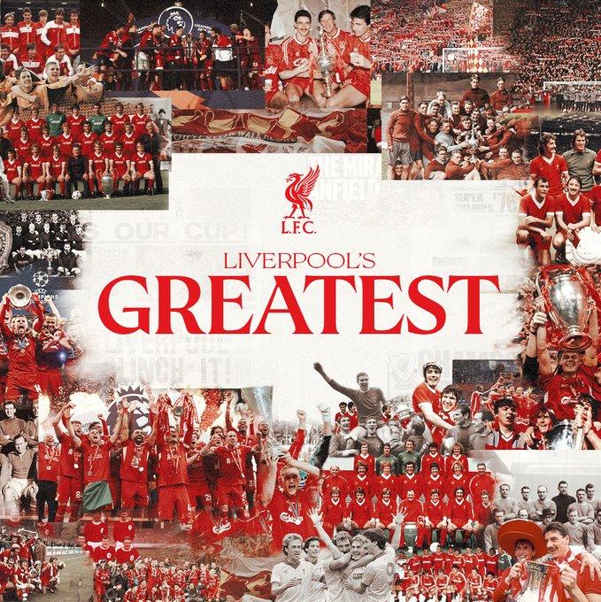 选出利史最伟大传奇，投票重启网页链接今年夏天，俱乐部将致敬自1892年以来身披红