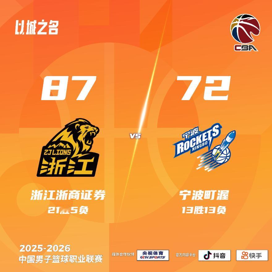 浙江浙商证券 87-72 宁波町渥 广厦男篮vs宁波男篮
浙江浙商证券：塔克29