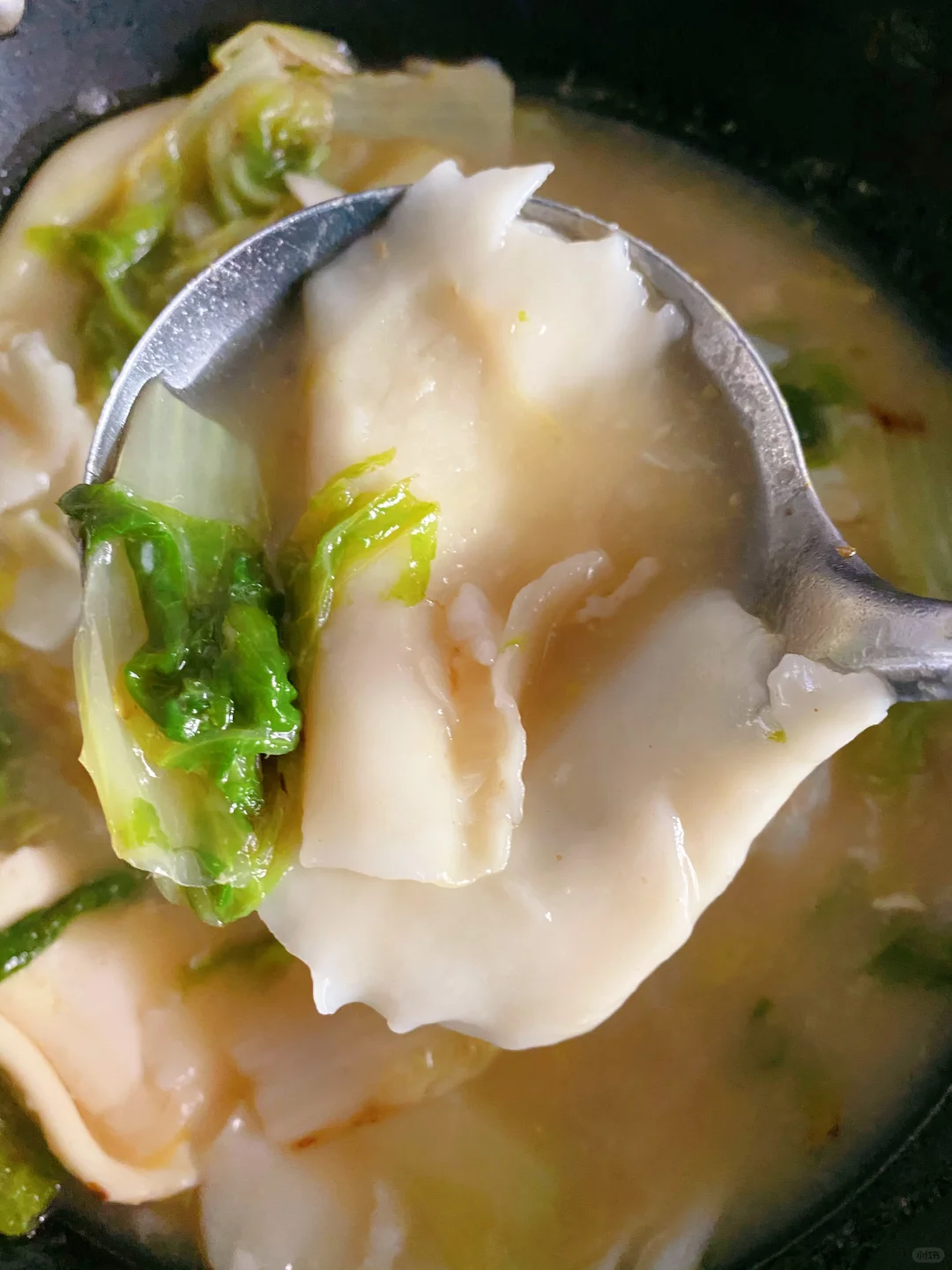饺子皮面片汤，太好吃啦😋