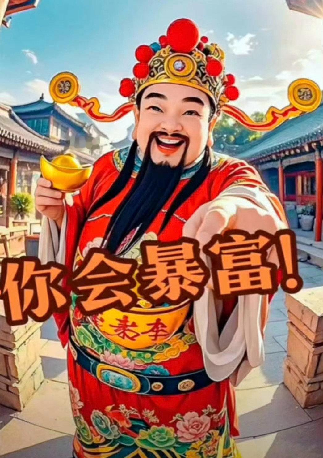 今天农历十月初十，你的财运大旺大利，也会长长久久 ​​​