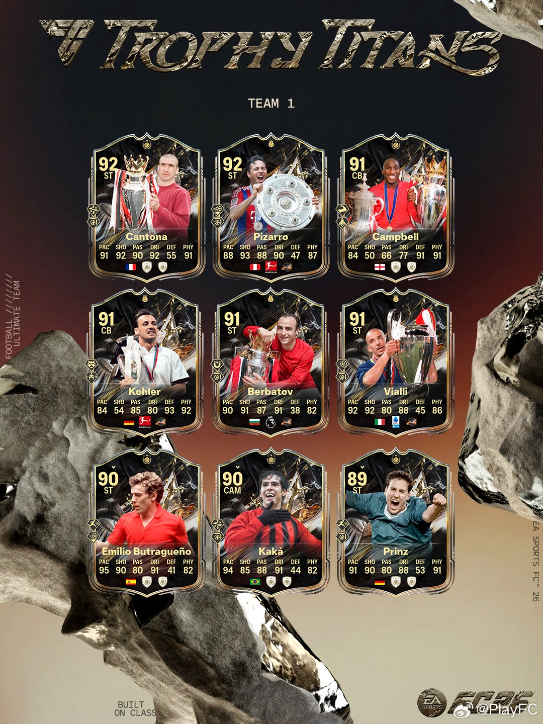 FC 26 Ultimate Team奖杯泰坦活动正式上线！半身像太帅了！FC2
