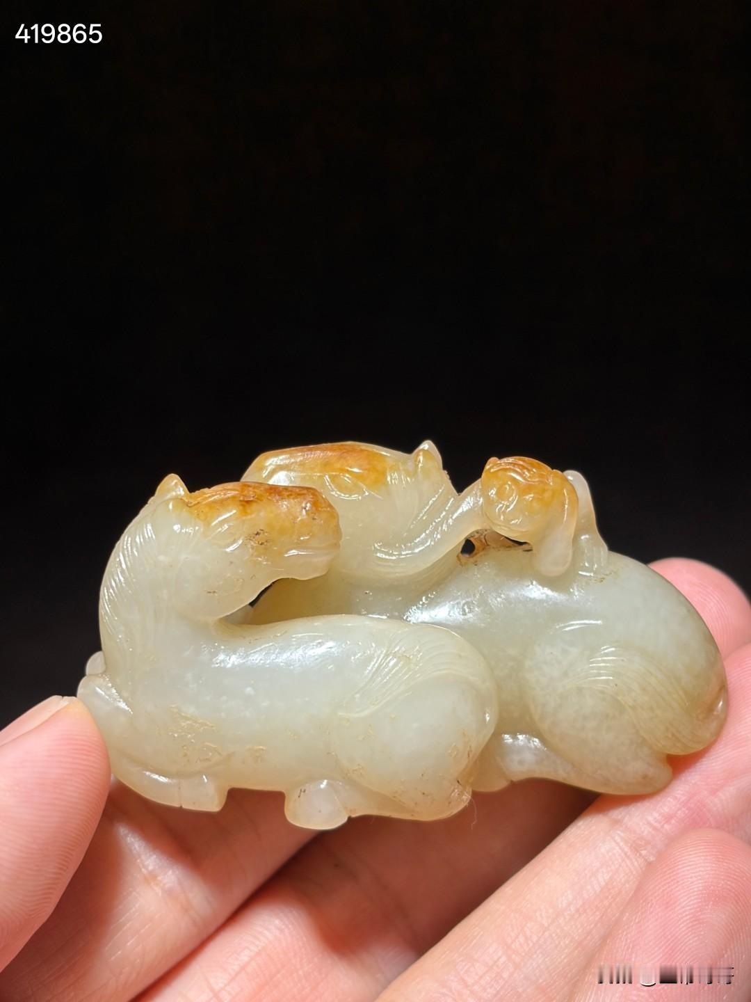 清和田玉马上封侯
尺寸6×3.1×2.4厘米