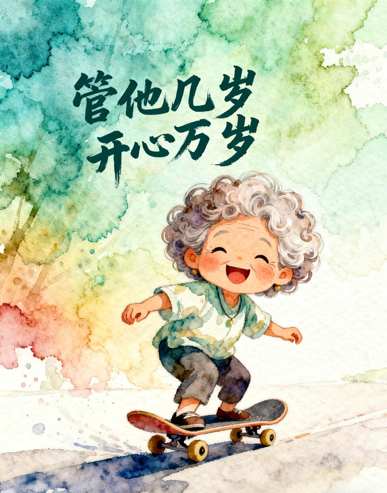 我婆婆是我见过最通透的人，
她不爱存钱，
也不爱跟子女一起住，
也不带孙子孙女，