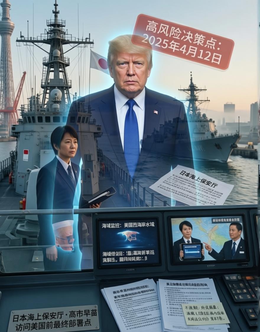 特朗普这是给日本出了道“送命题”！高市早苗马上就要访美了，偏偏在这个节骨眼上，特