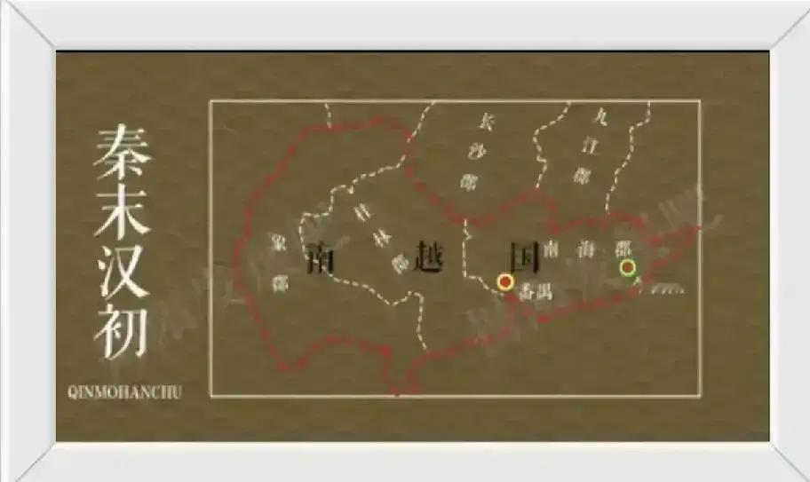 秦汉晋隋唐千年过程版图上的揭阳。