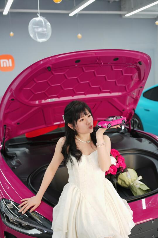 能恭喜我吗？终于在福州喜提小米su7璀璨洋红