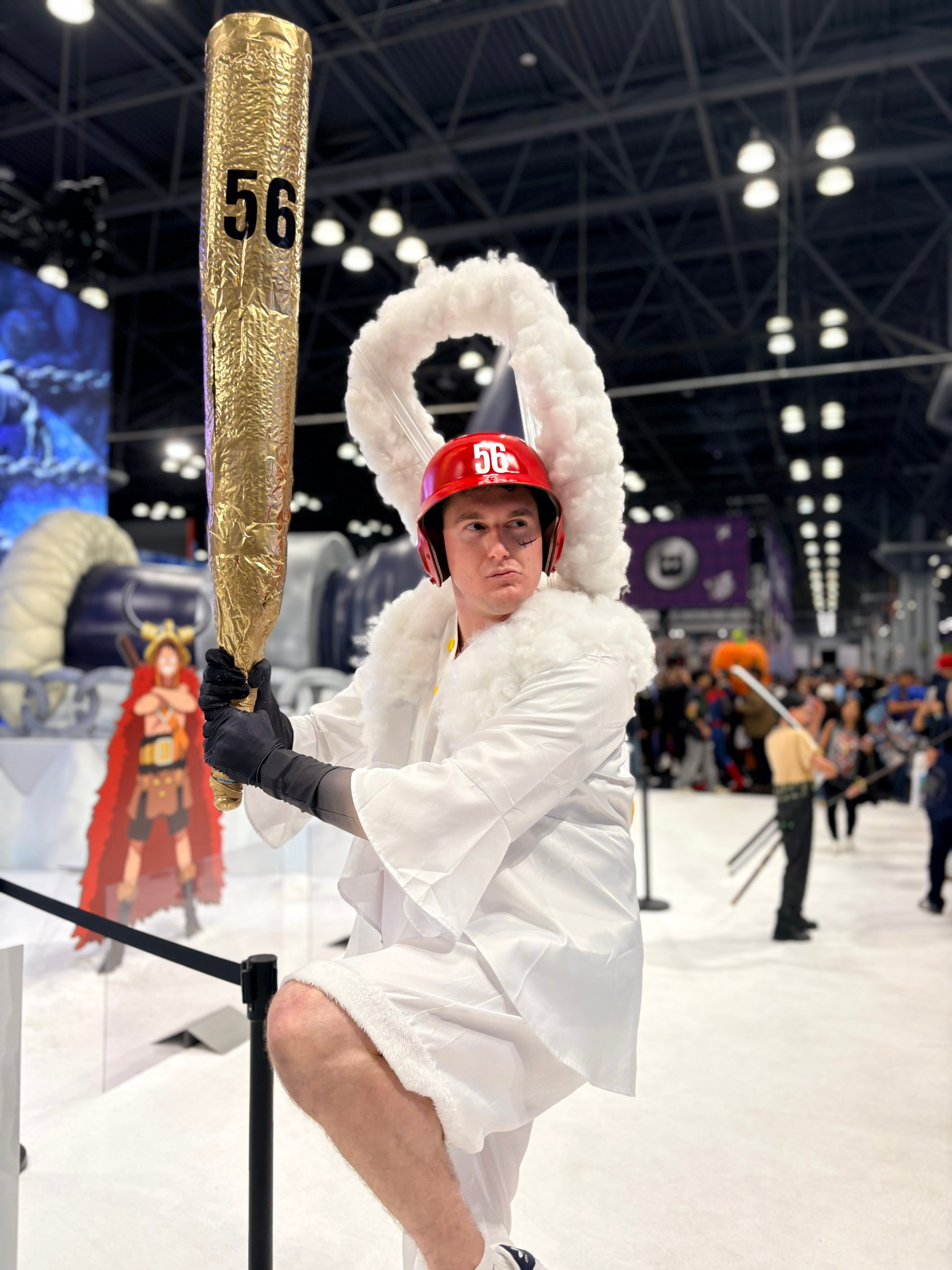 美国纽约NYCC2026漫展现场热情的海迷COSER和观众们照片。真好玩呢！海贼