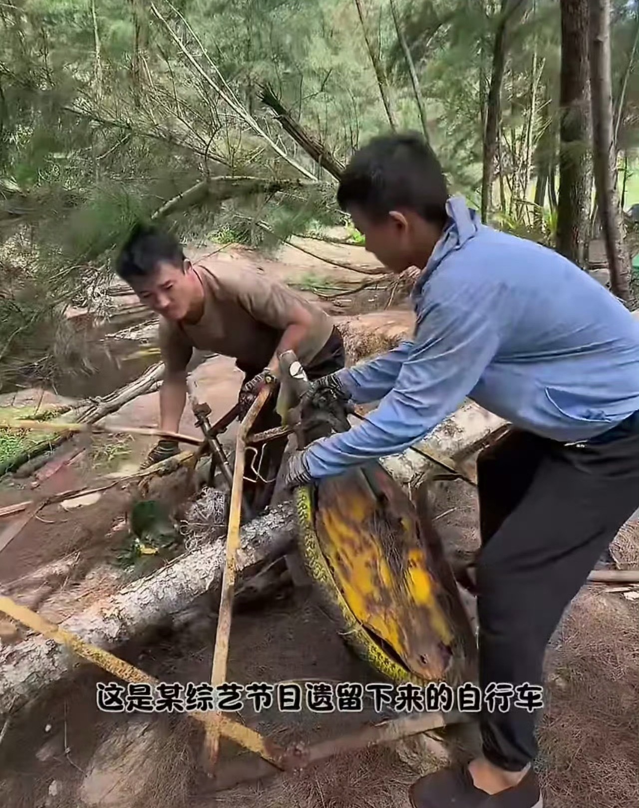 时代少年团录制结束之后好多布景垃圾留在海岛上，没人收拾，把海边搞得一团糟。某综艺