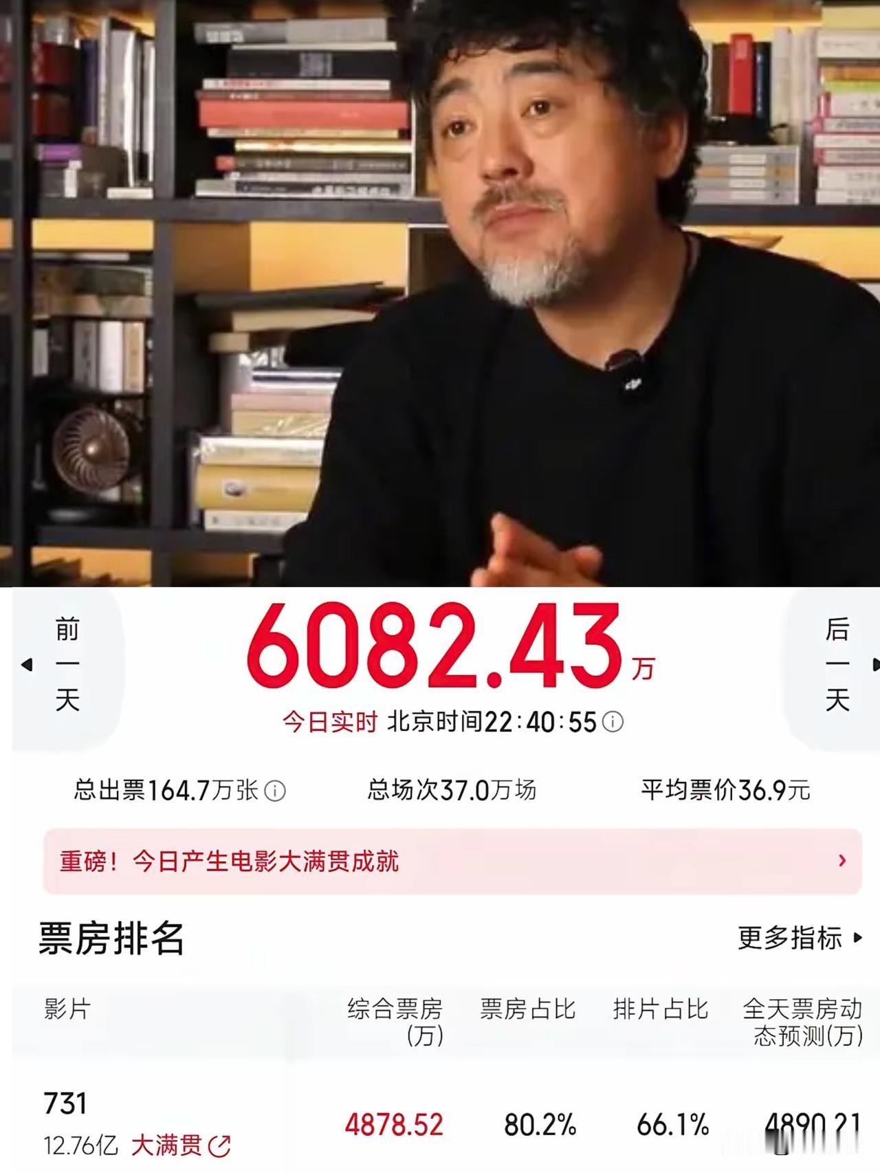 现在不仅731的导演赵林山懵了
就连网友们也被整懵了
这部电影照目前的情形来看，