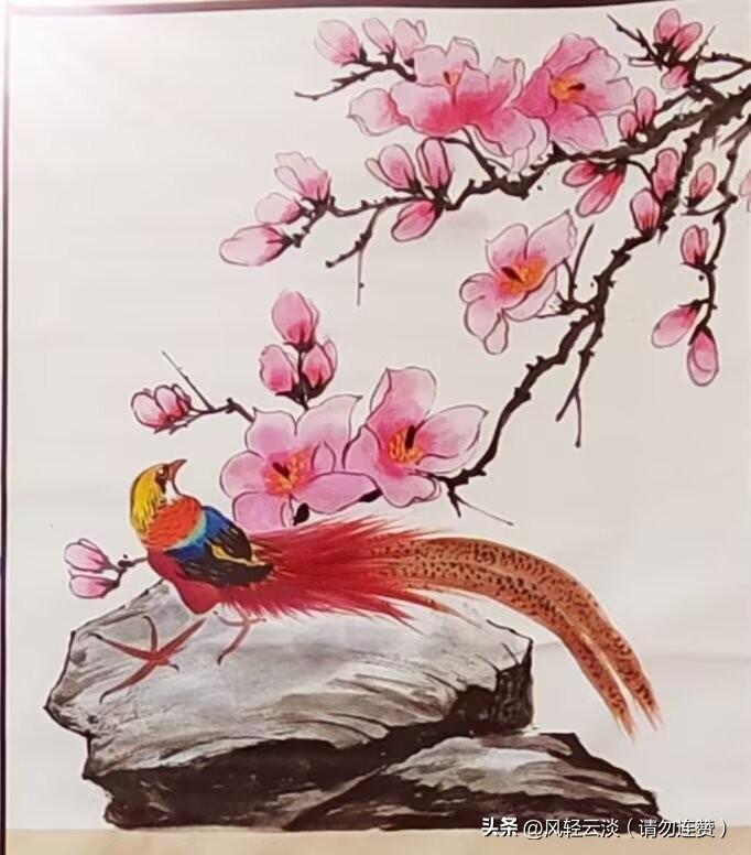 退休后迷上国画，跟着网课慢慢学，不求成名得利，只为提笔时的那份静心。笔墨染就山水