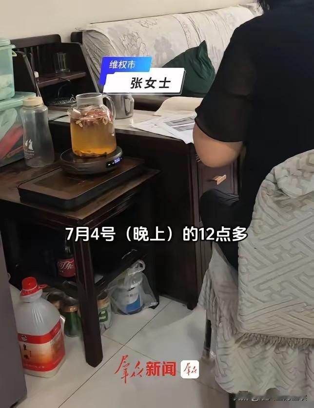 西安一位市民半夜起来上厕所，路过厨房顺眼一瞧，竟发现墙上燃气表的指针，正在飞速转