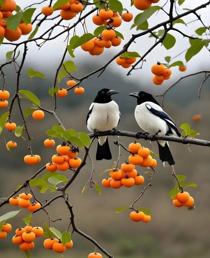 为啥柿子那么多缺点还是那么受欢迎呢？首先，柿子不熟的时候那个涩啊，但是这也挺好，