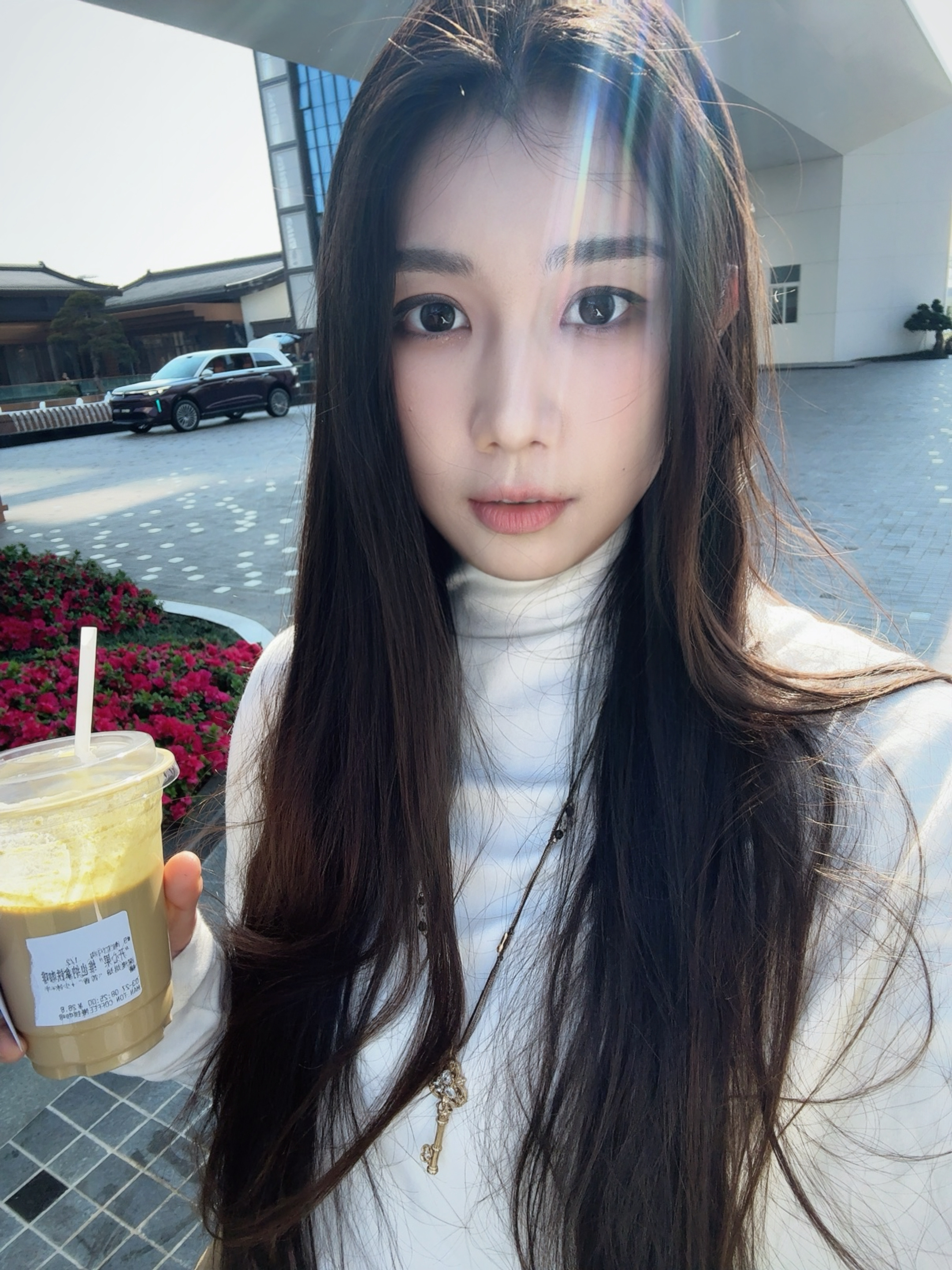 今天拍 ____ 。卷妹的日常我与汽车的日常