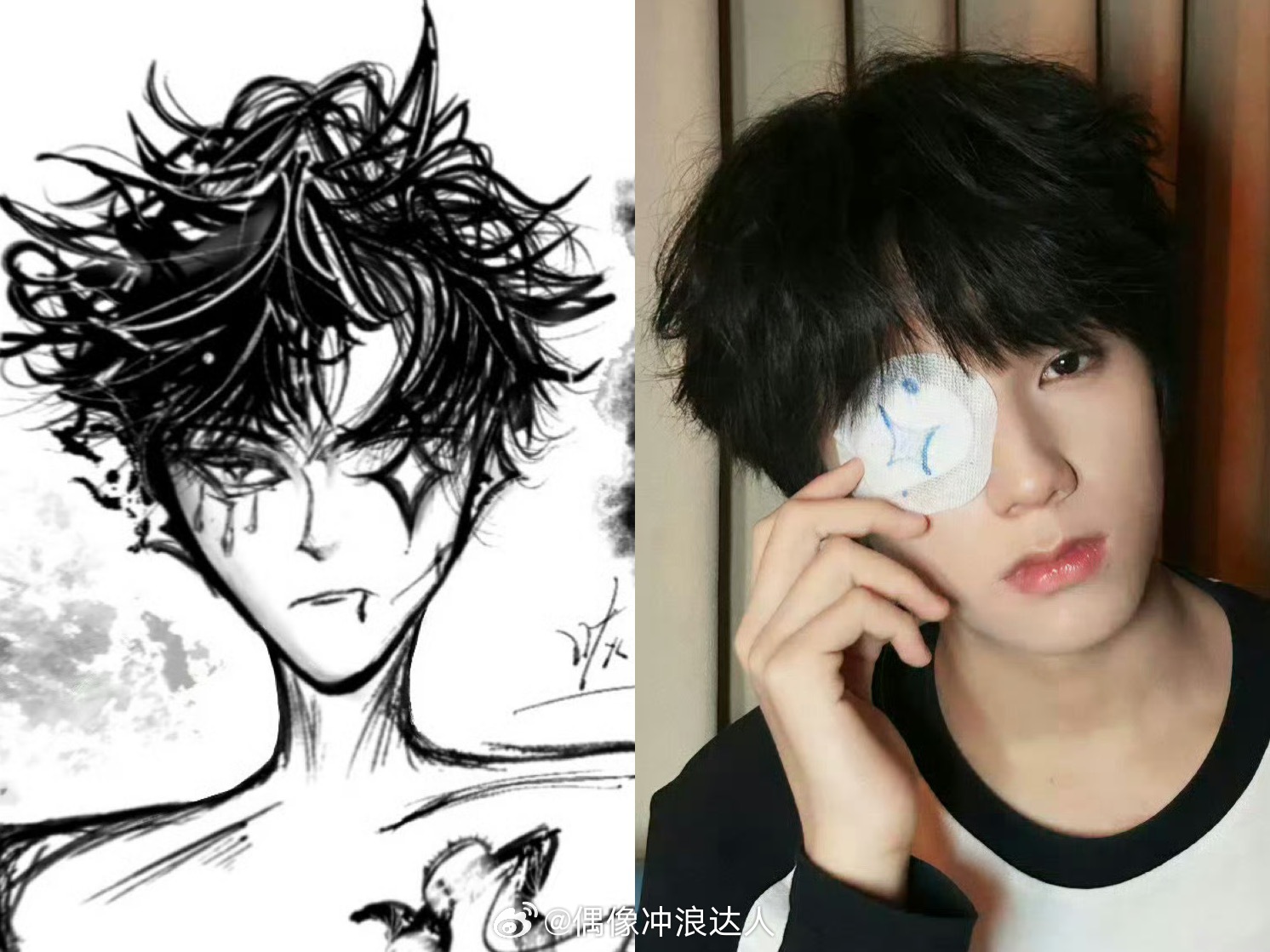 王橹杰画的咴小画家🧑🎨王橹杰上线。。独属于王橹杰的事物👉四芒星✧王橹杰我们