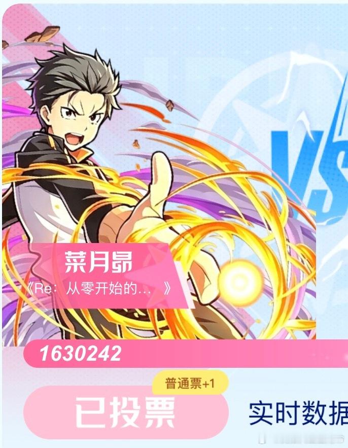 你是谁？b萌请支持菜月昴