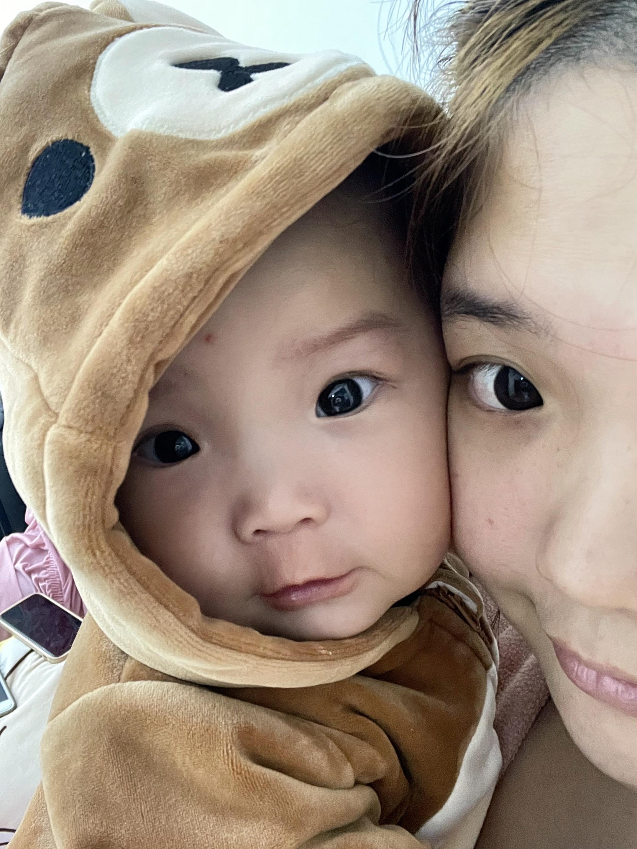 下一次你没牙的时候应该就是80年后了吧 那时候妈妈可就看不到喽 到时候...