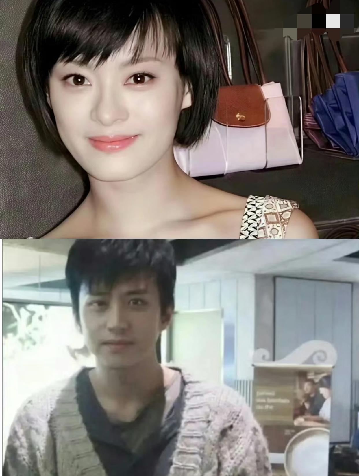 这张久远的旧照片，
邓超看起来比孙俪还良家妇女，
一点看不出来搞怪圣体。
只能说