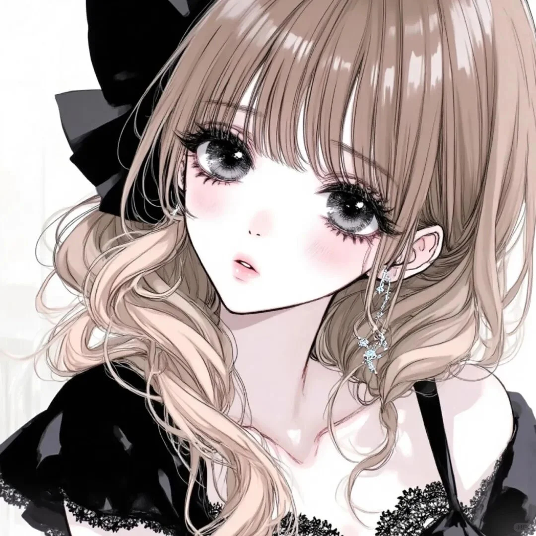 𝗪𝗲𝗰𝗵𝗮𝘁 | 动漫头像 | 九宫格 | 高冷萌妹 | 审美积累 