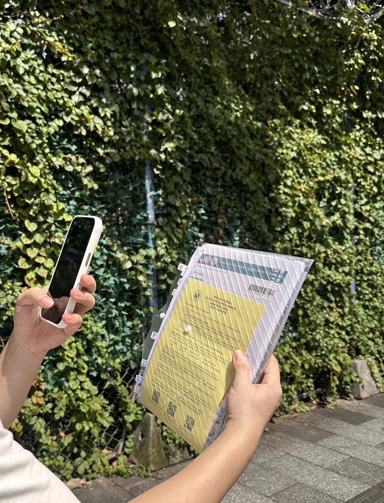 7.22广州美签秒过..但是出来看到很多白单
其实是我老公去签啦！没找中介全靠自