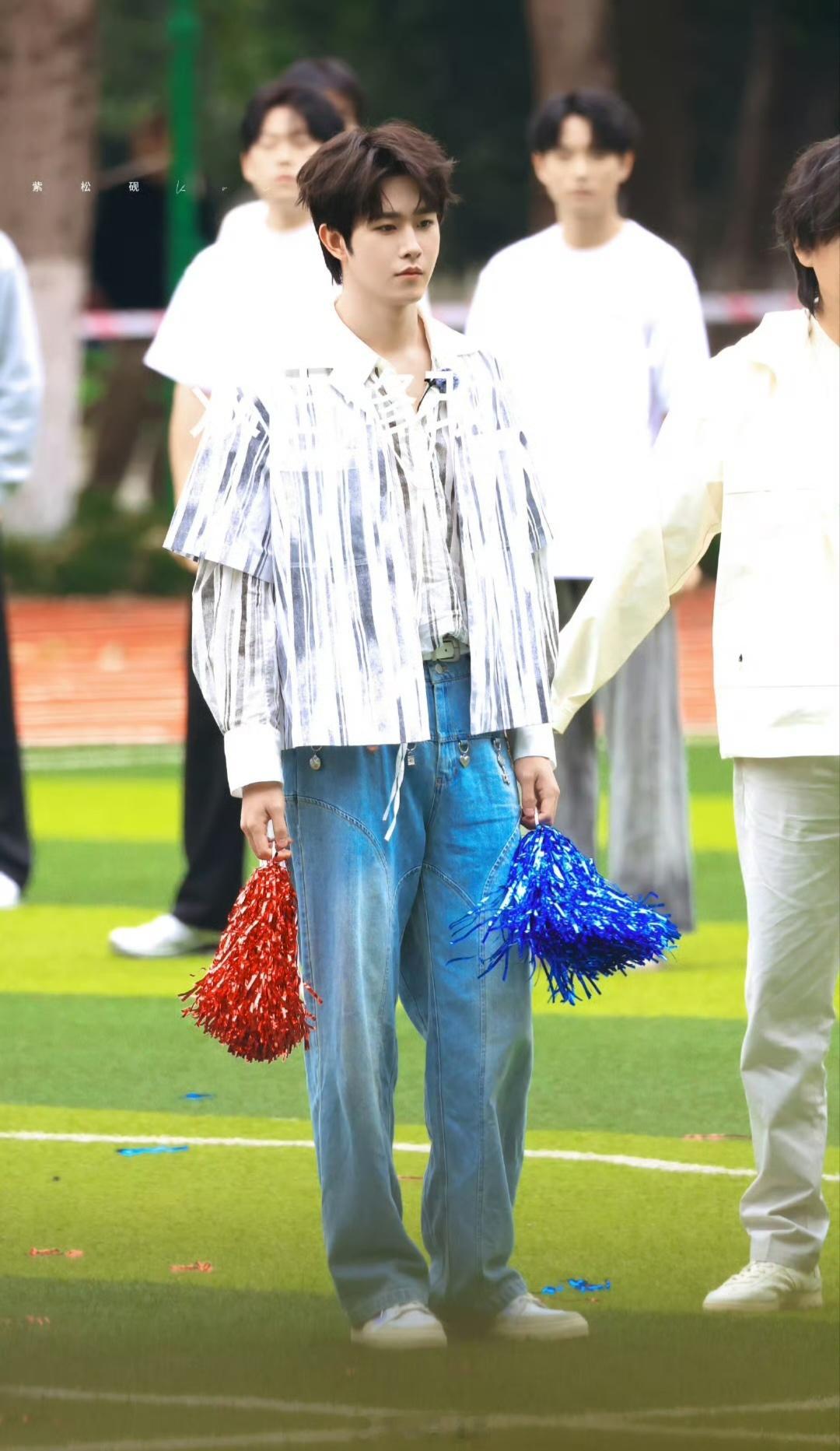 田嘉瑞拉拉队学长好帅呀，可可爱爱元气满满的小田[求关注] ​​​