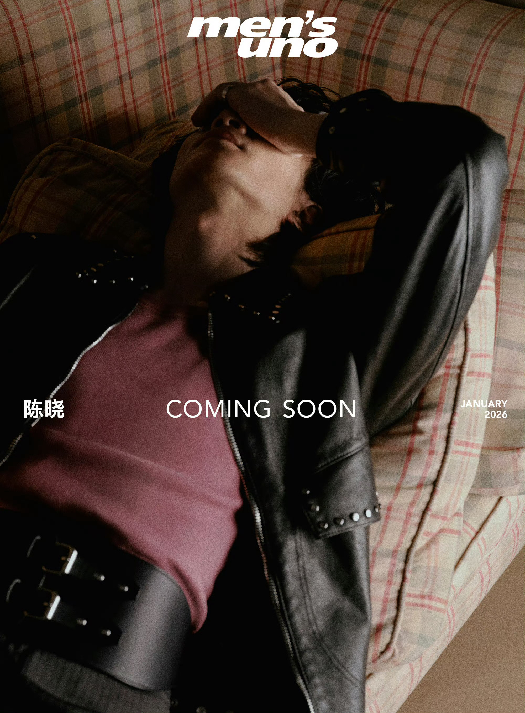 陈晓✖️风度men's uno 一月刊封面预告 