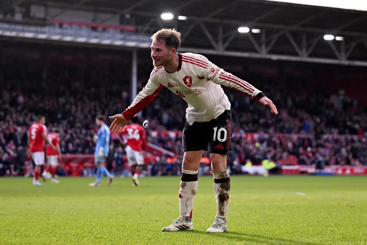 补时读秒绝杀！利物浦客场1-0险胜诺丁汉森林，这剧情拉满了。整场比赛红军进攻都不