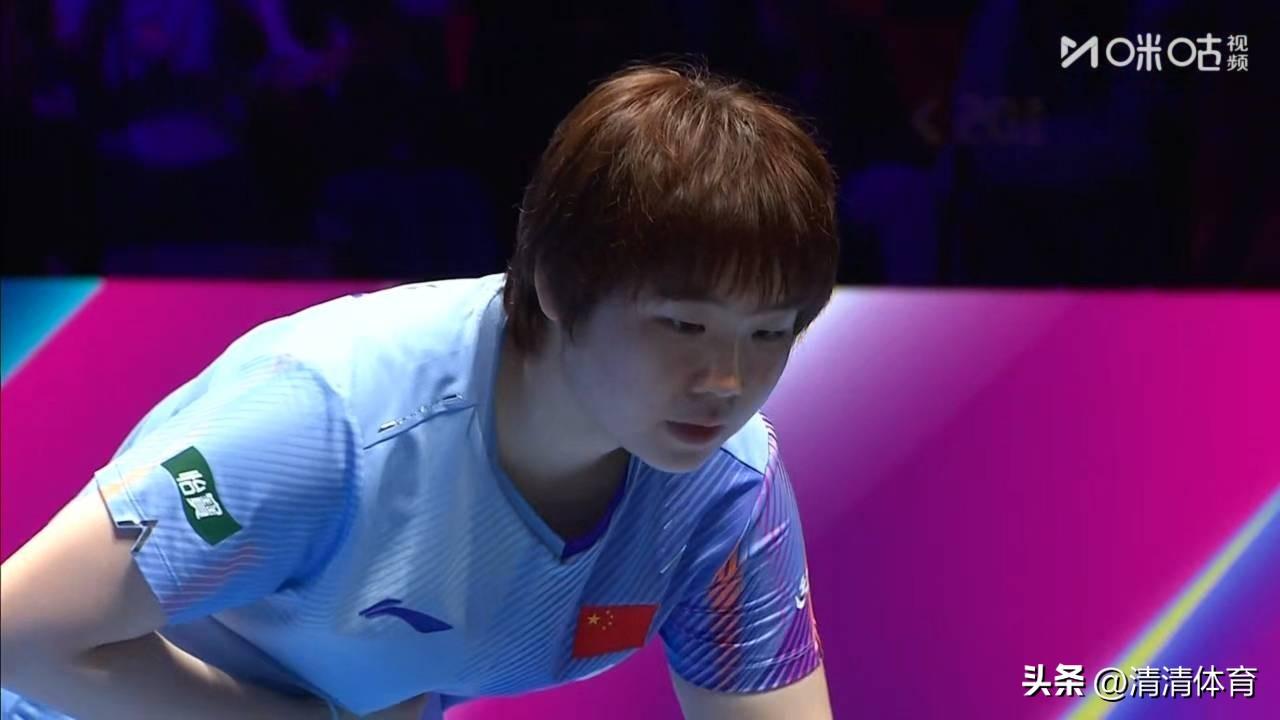 蒯曼涨球态势特别明显，尤其是在刚刚结束的澳门世界杯中与孙颖莎的对决中，
场上表现