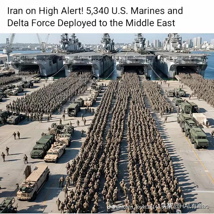 美军向中东增约5000名海军陆战队员和水兵，主要目标是什么？

一、美军向中东增