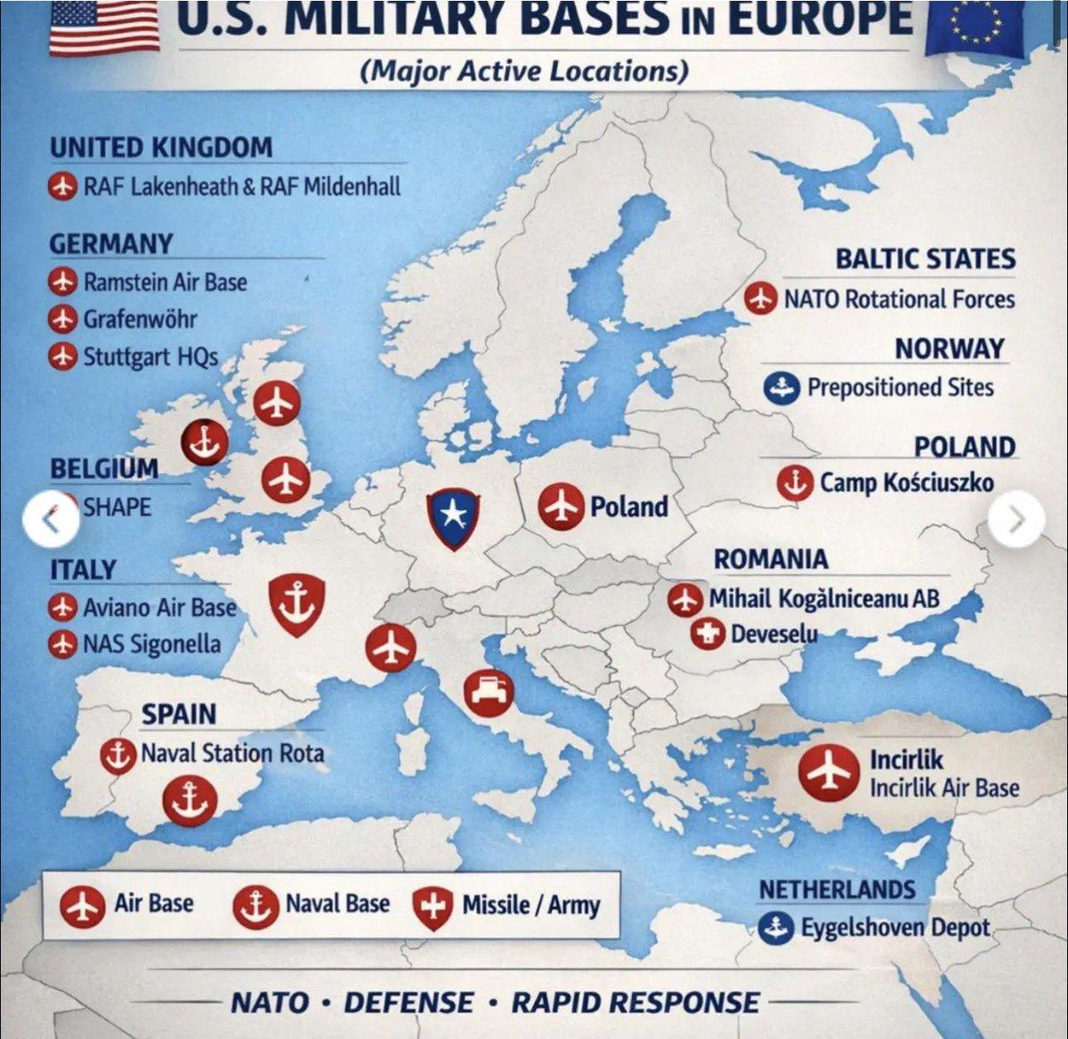 秋后算账，据报道，特靠普考虑关闭美国在西班牙和德国的一些军事基地，因为它们在美国