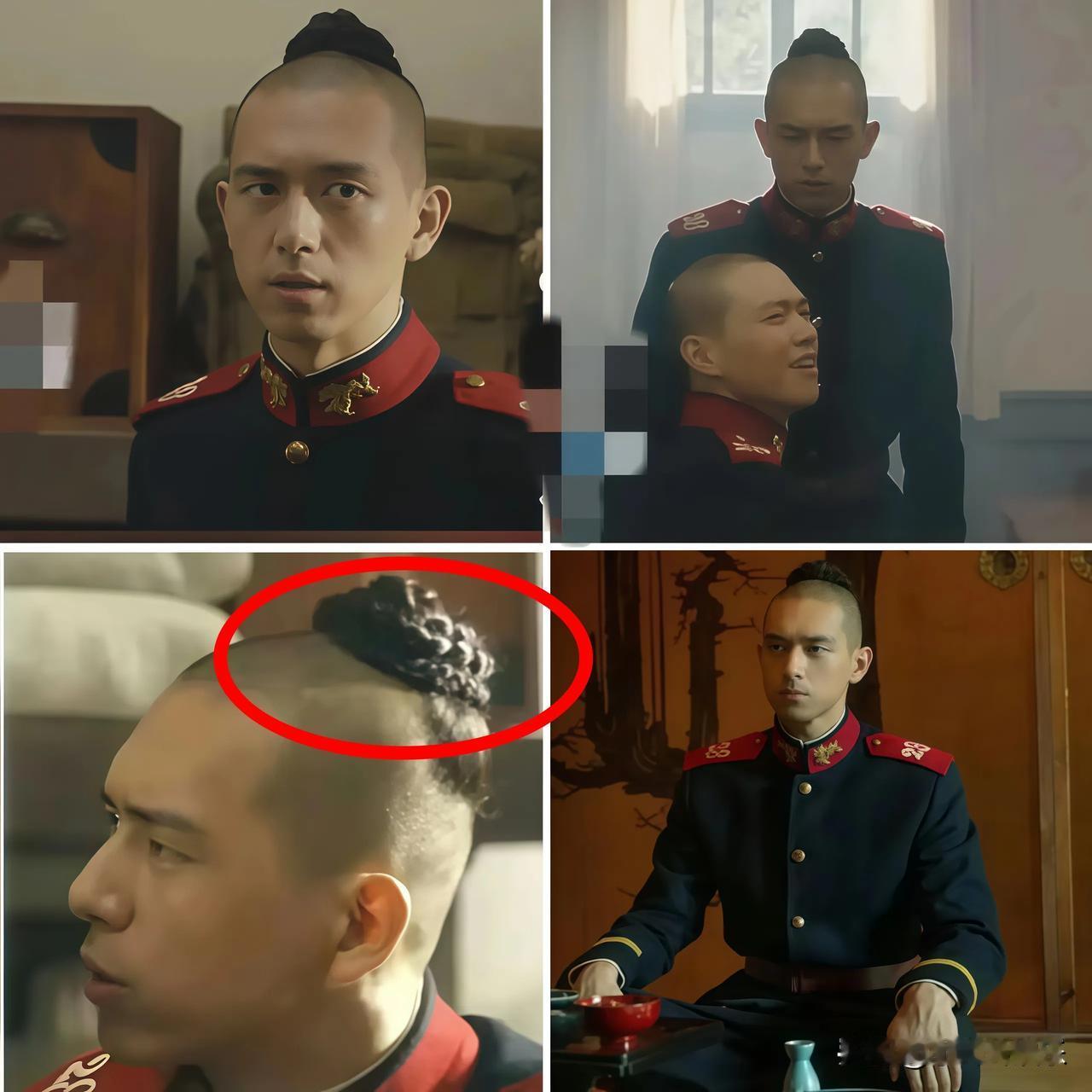 不忍直视

这还是那个帅的很板正的李现吗？

我发誓

没有人会喜欢他这个造型吧