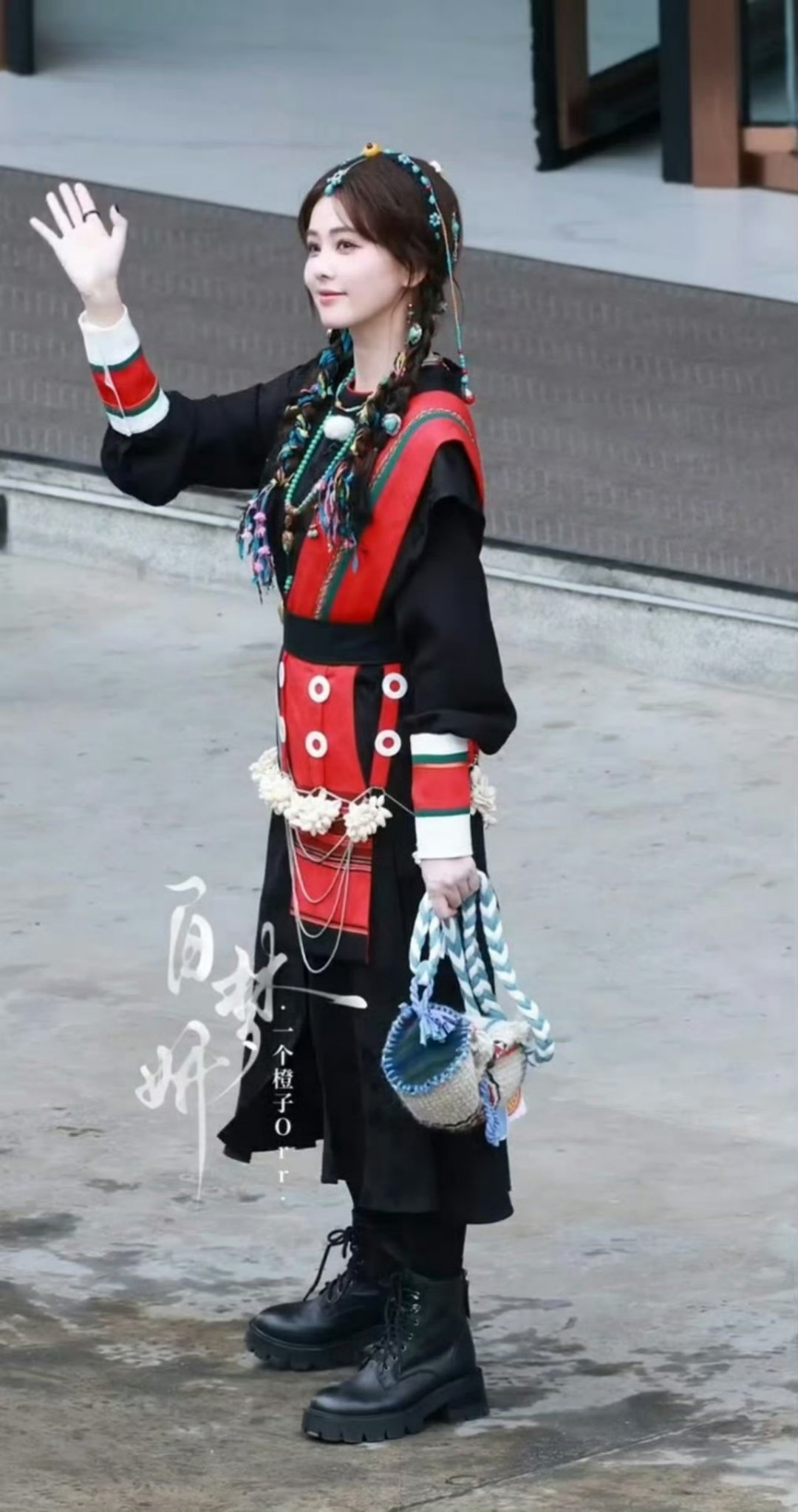 奔跑吧全员藏族造型路透白鹿、敖瑞鹏、宋雨琦、张真源 ​​​