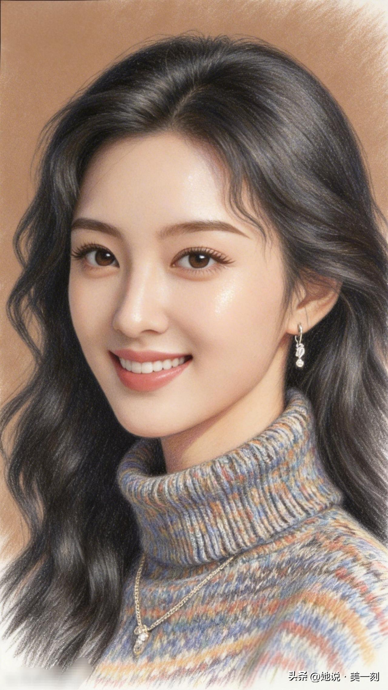 甜美笑容，温柔发丝，冬日暖阳下的少女。什么样的穿搭可以成为气质女神?