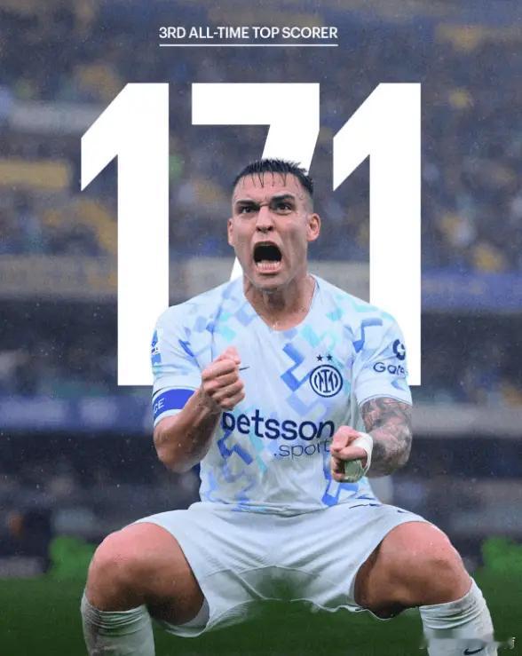 萨索洛0比5国际米兰老塔罗的171球，意甲的衰落是不是因为弱队走不出来，强队欧冠