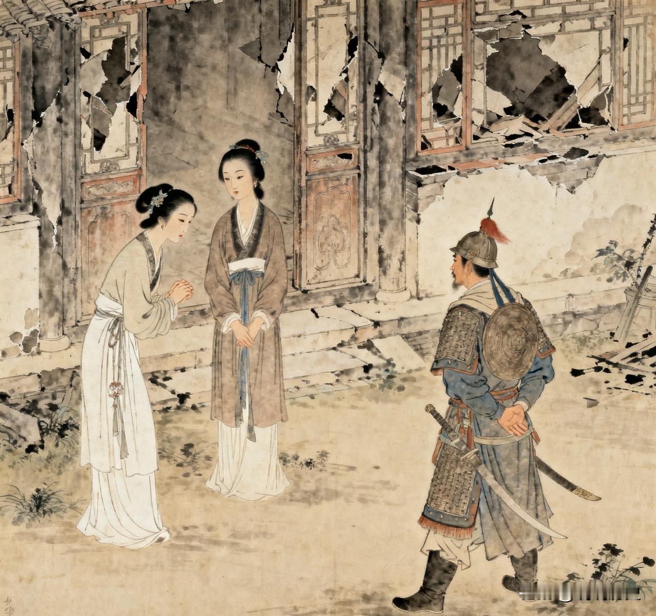 明朝末年，满清入关，京城有一小吏，不忍见山河破碎，自缢殉国，其妻杜氏欲从，却被一