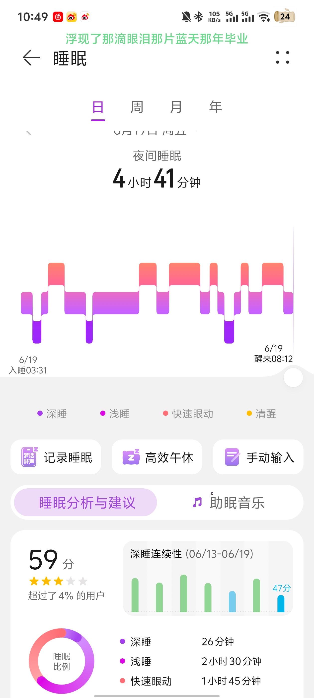 谢谢 昨晚大熬特熬 本想睡个懒觉 结果八点多就被我妈喊起来去和她买菜 现在才回家