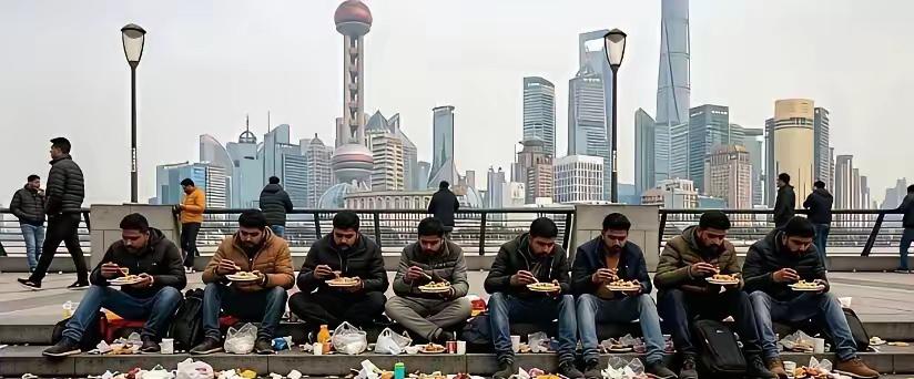 不知道从啥时候起，只要长了张外国脸，踏上咱这片土地，立马自带"尊贵光环"。来溜达