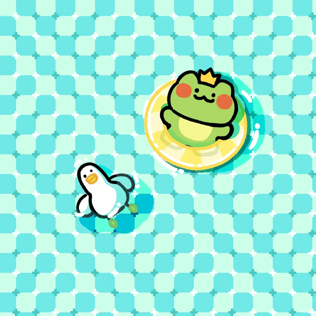 和波仔一起飘啊飘～