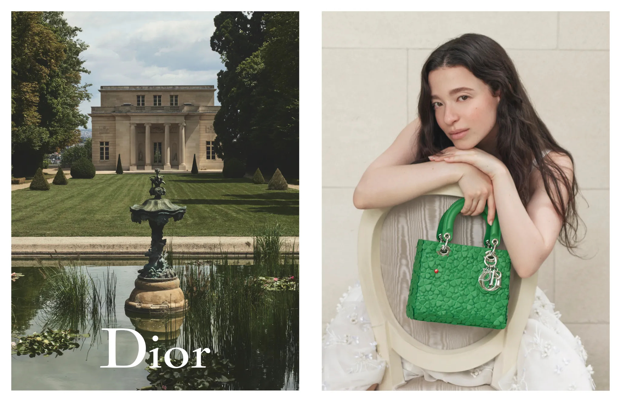 AD Campaign ：Dior  —  Lady Dior Handbag 