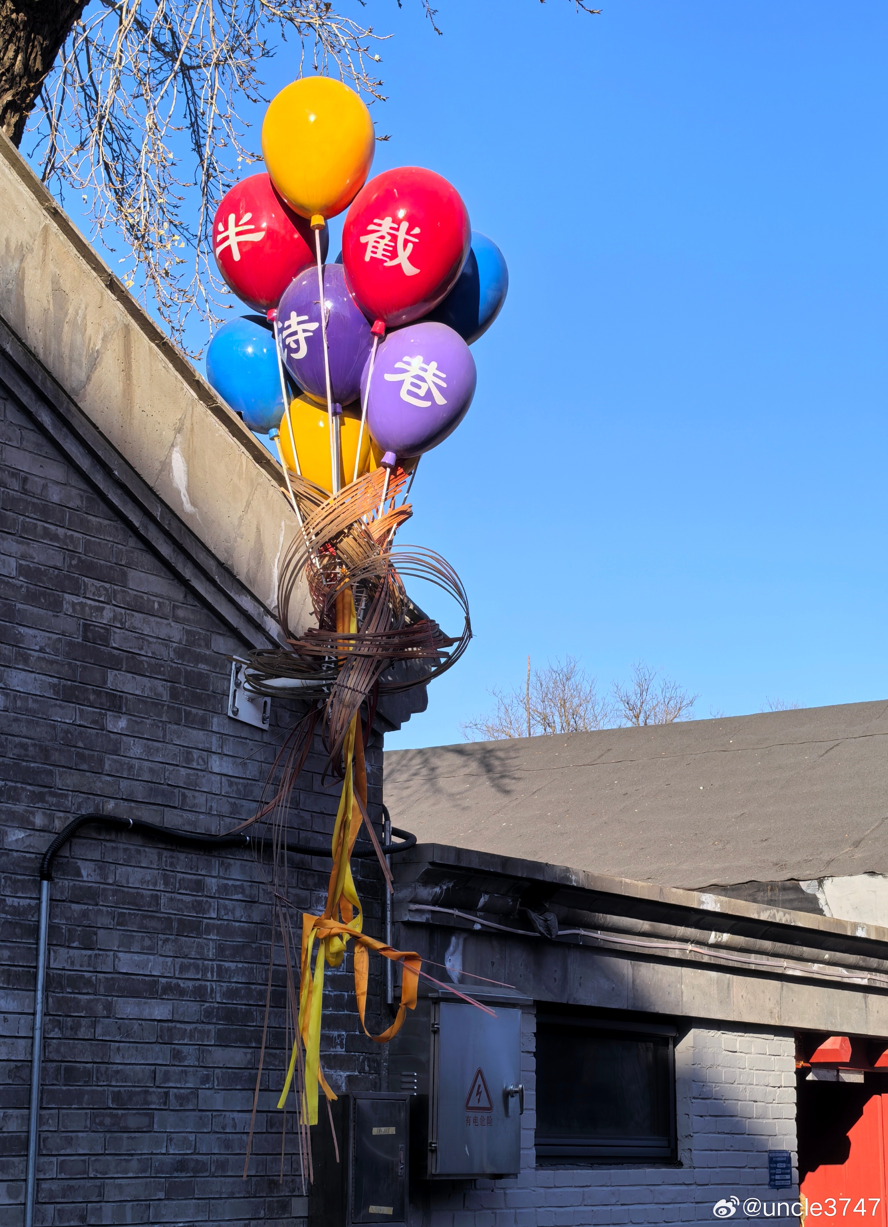 数九寒冬，西城区南半截胡同之晨（2026.1.11）…摄影