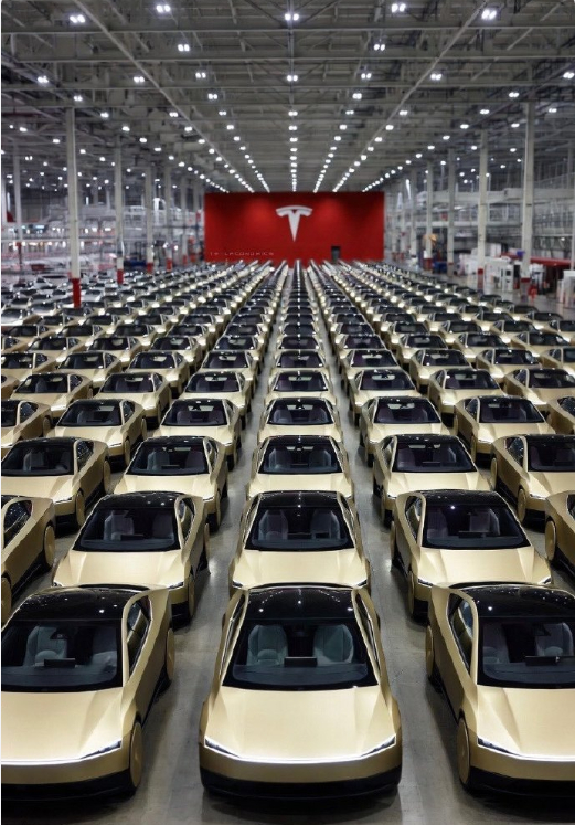 特斯拉宣布首辆Cybercab下线 马斯克送上祝贺 Cybercab 摒弃方向盘