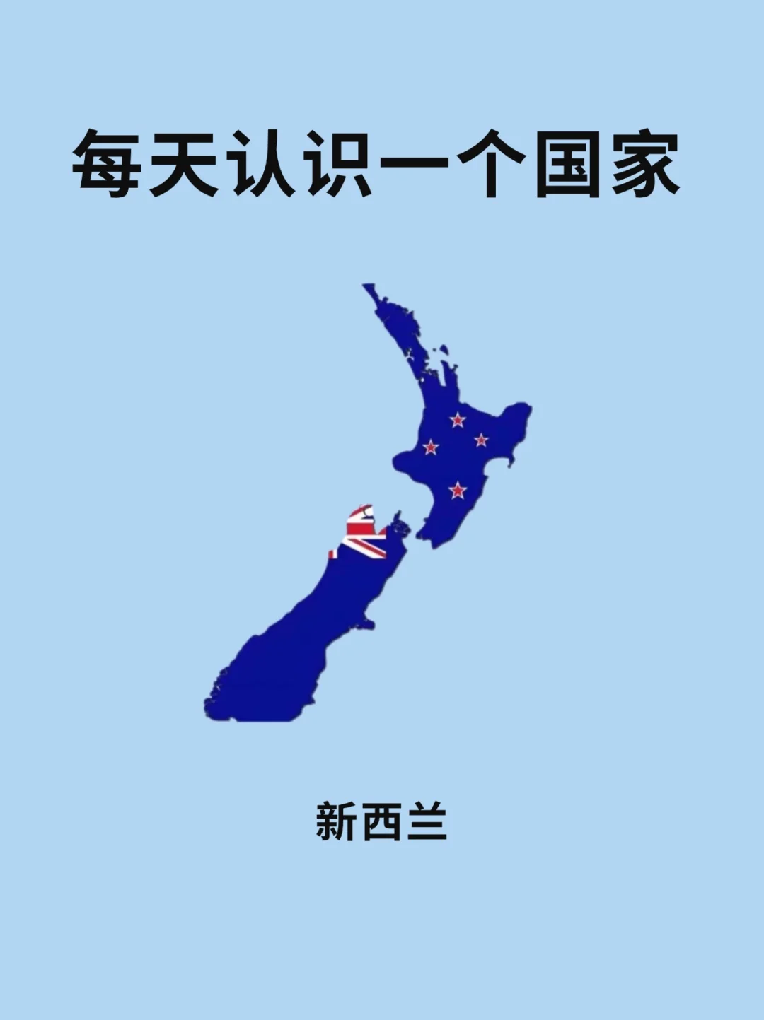 每天认识一个国家—新西兰🇳🇿