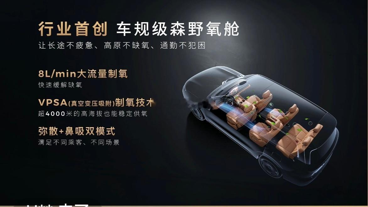 零跑D19车内氧舱这个真的可以用2024年带着家人自驾去珠峰大本营临走之前还专门