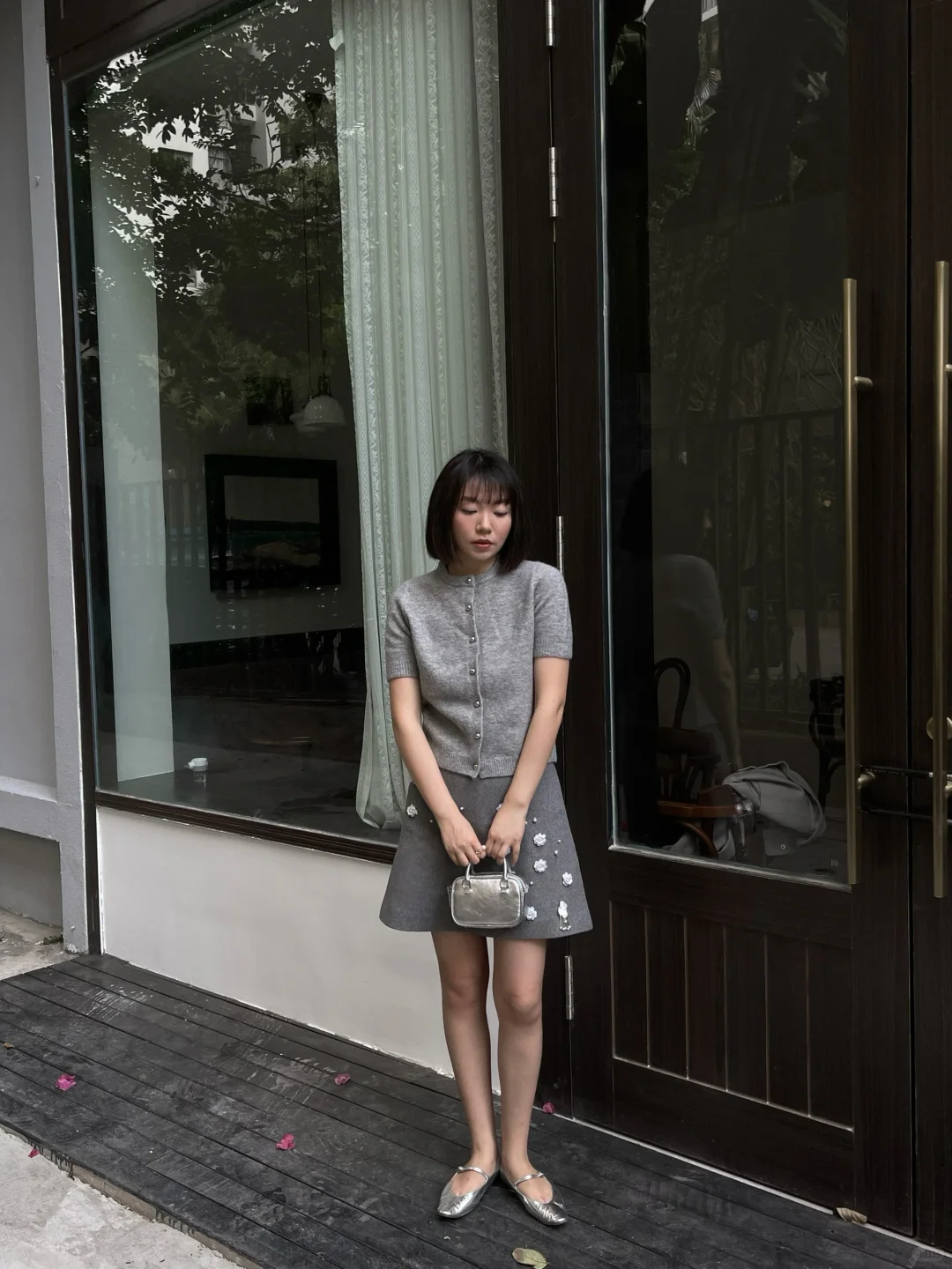 温温柔柔随性穿搭