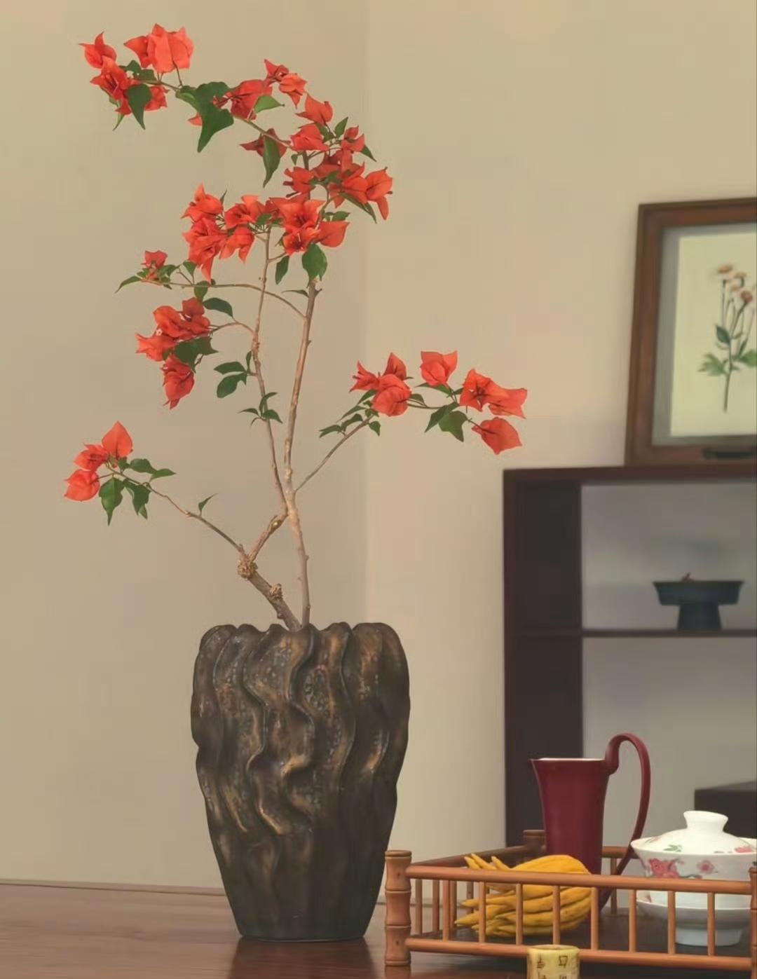 “  一室春光百事欢 …  ” ​​​
摄影 插花 美图